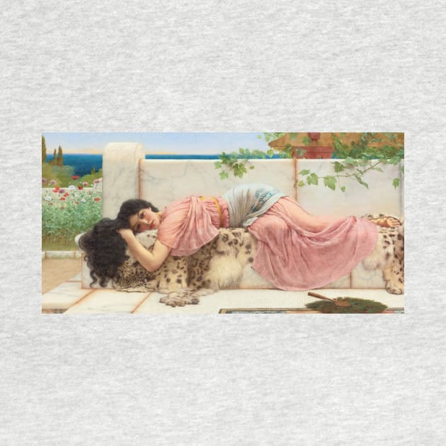 When the Heart is Young by John William Godward by Classic Art Stall